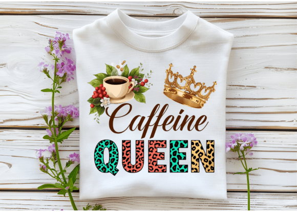 Caffeine Queen Retro Coffee PNG Review