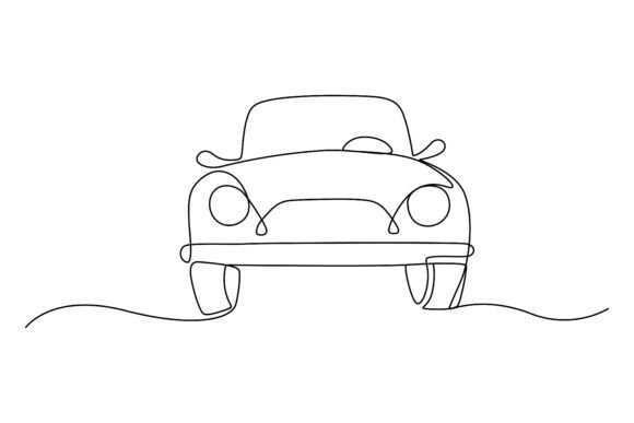 Car Front View Illustration Review