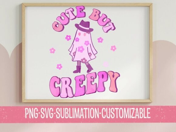 Cute but Creepy SVG PNG Review