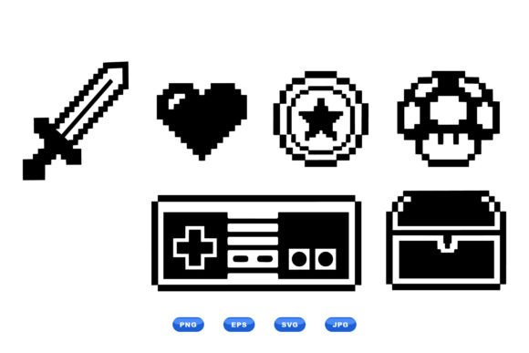 Pixel Retro Game Icons Pack Review
