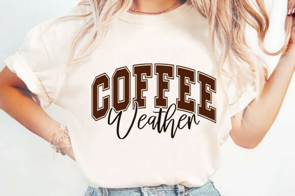 Retro Coffee Weather Glitter Png Review