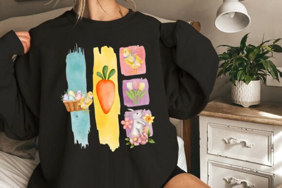 Retro Easter PNG: A Designer’s Stitch Test