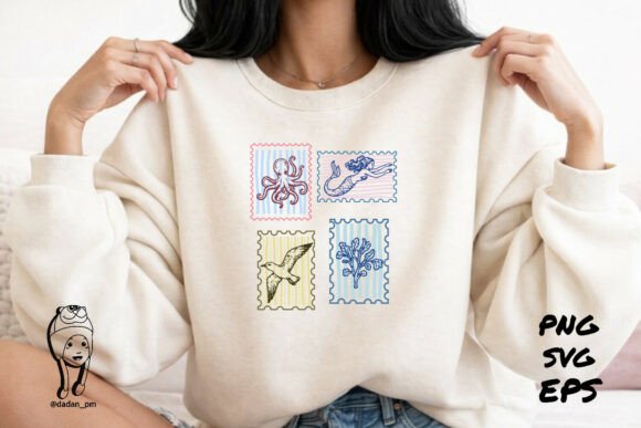 Vintage Sea Life Aesthetic Stamp Review